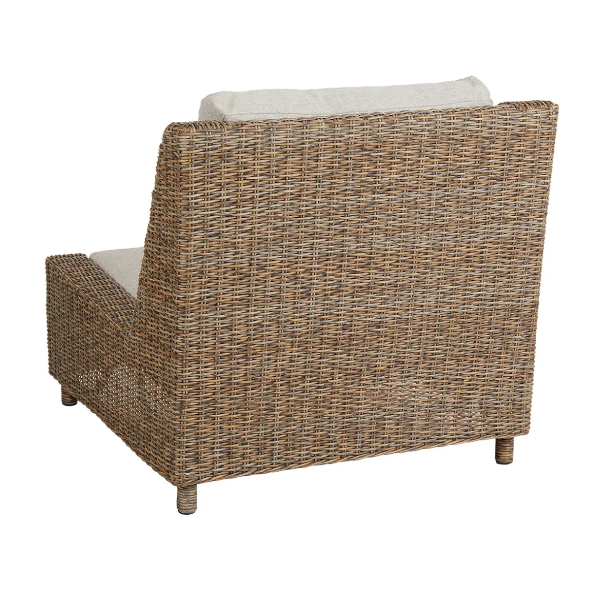 Buiten fauteuil van synthetisch rotan - Brafab Sandkorn