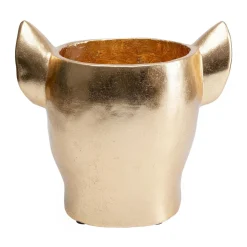 Bulldog plantenbak goud - Kare Design Bulldog Gold