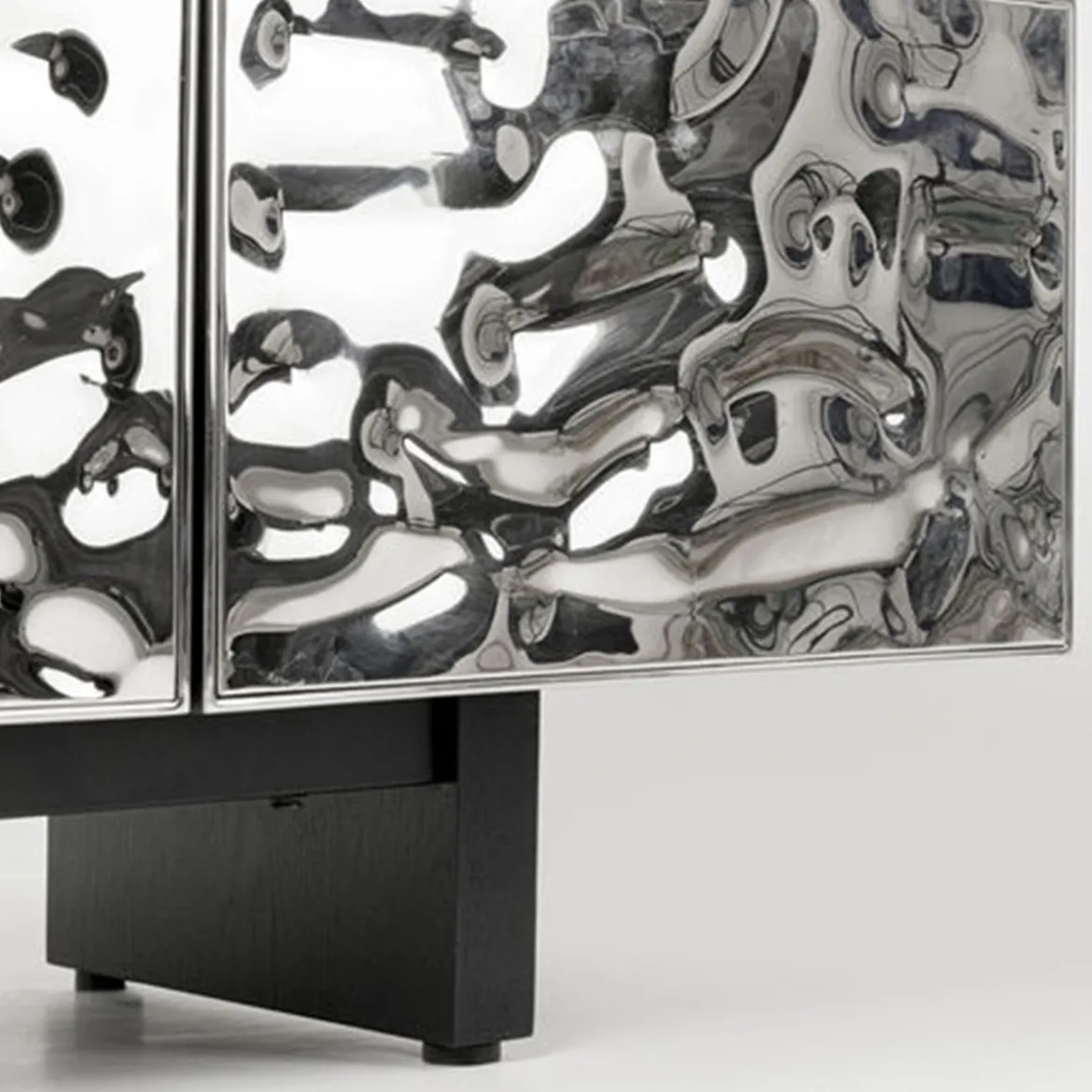Chroom TV-meubel - Kare Design Caldera