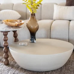 Cirkel betonnen salontafel - By-Boo Canto