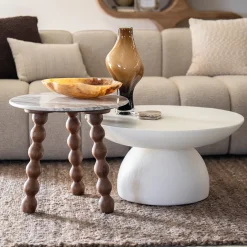 Cirkel betonnen salontafel - By-Boo Canto