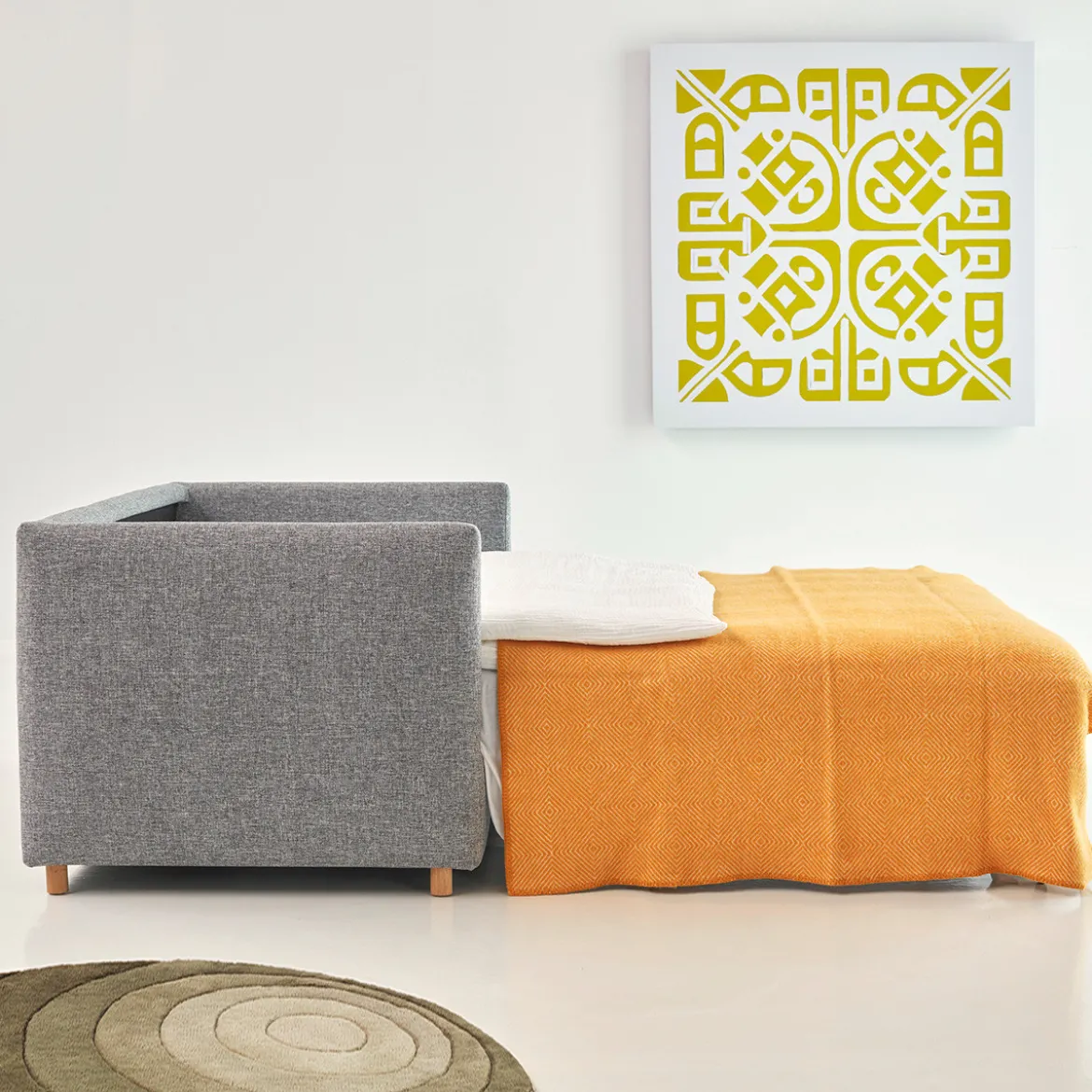 Compacte slaapbank 2-persoons - Innovation Living Olan