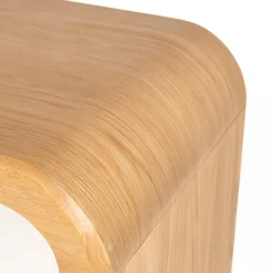 Console tafel gebogen eiken - Zuiver Brave