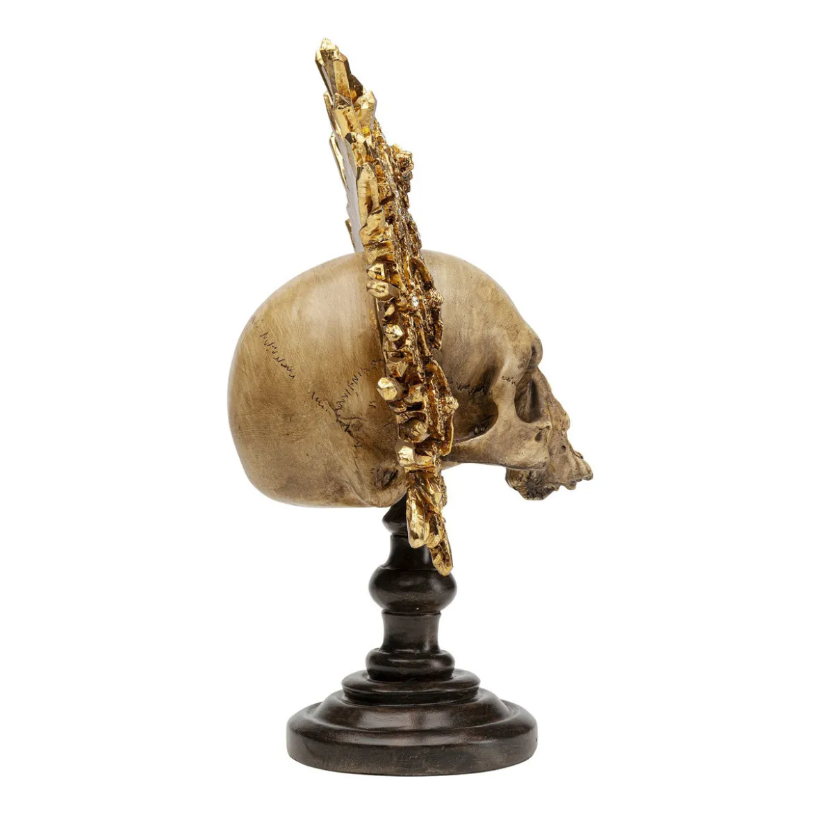 Deco gouden schedel - Kare Design King Skull