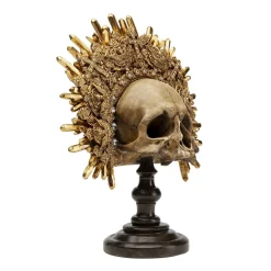 Deco gouden schedel - Kare Design King Skull