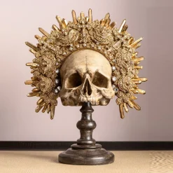Deco gouden schedel - Kare Design King Skull