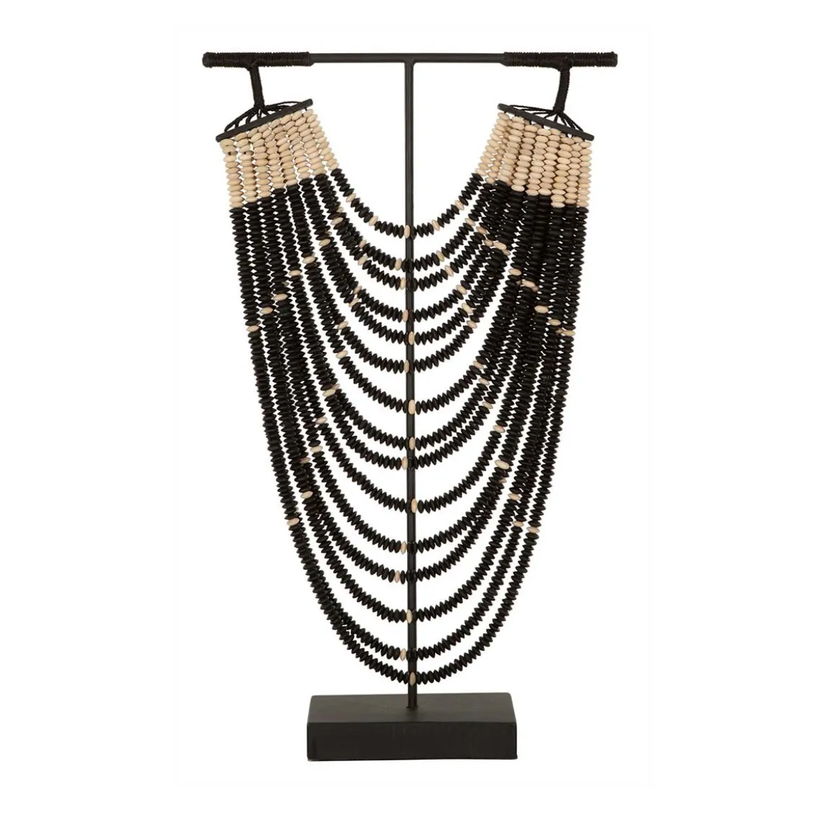 Decoratie ketting op standaard - Must Living Statue Magic Black