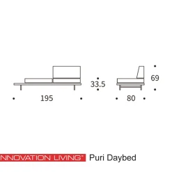 Design daybed duurzaam - Innovation Living Puri Eiken