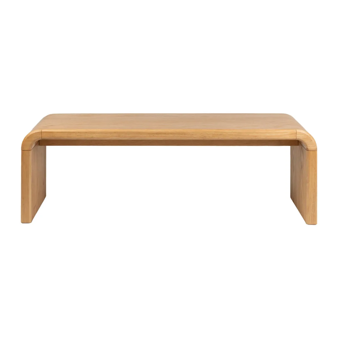 Design eetbank gebogen eiken - Zuiver Brave