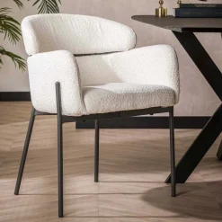 Design eetkamerstoel boucle - Giani Flores