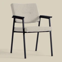 Design eetkamerstoel met armleuningen - Bodio Elva