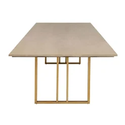 Design eettafel hout met koper - Kare Design Cesaro