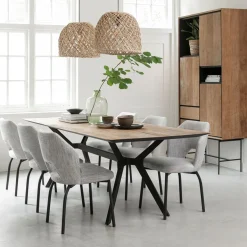 Design eettafel teak hout - DTP Home Metropole