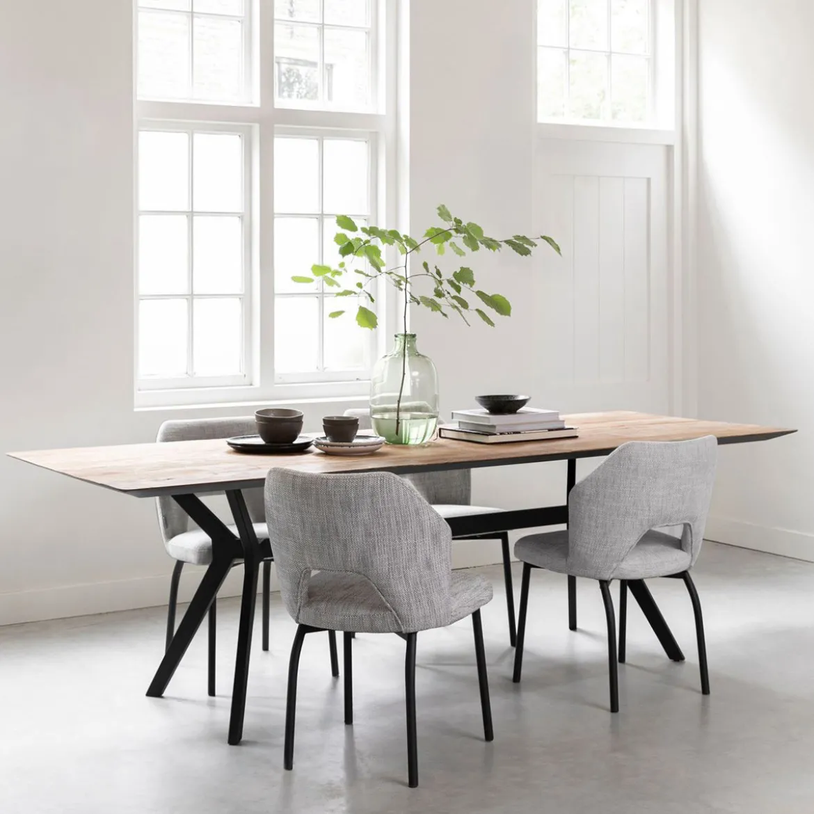 Design eettafel teak hout - DTP Home Metropole