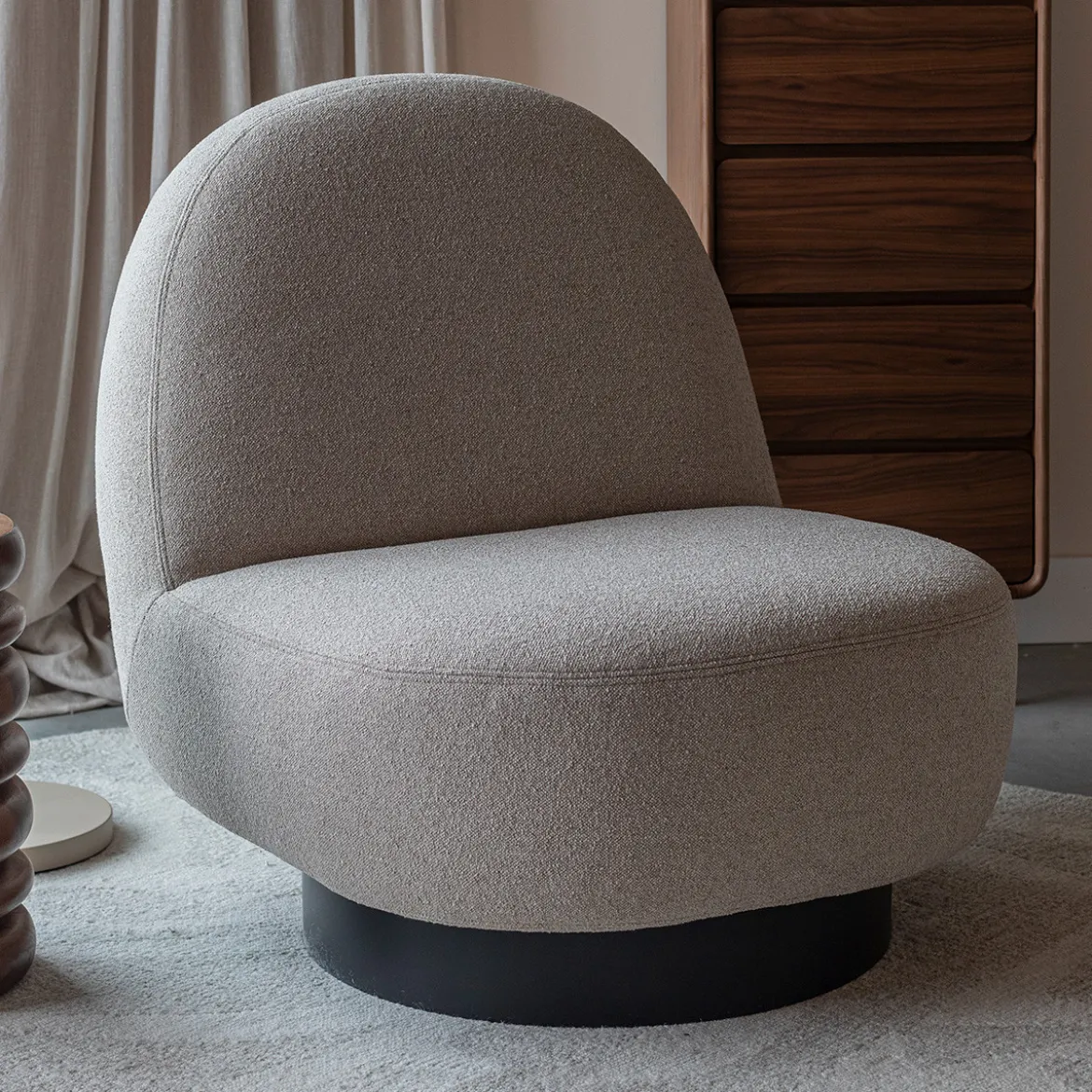 Design fauteuil draaibaar - Zuiver Eden