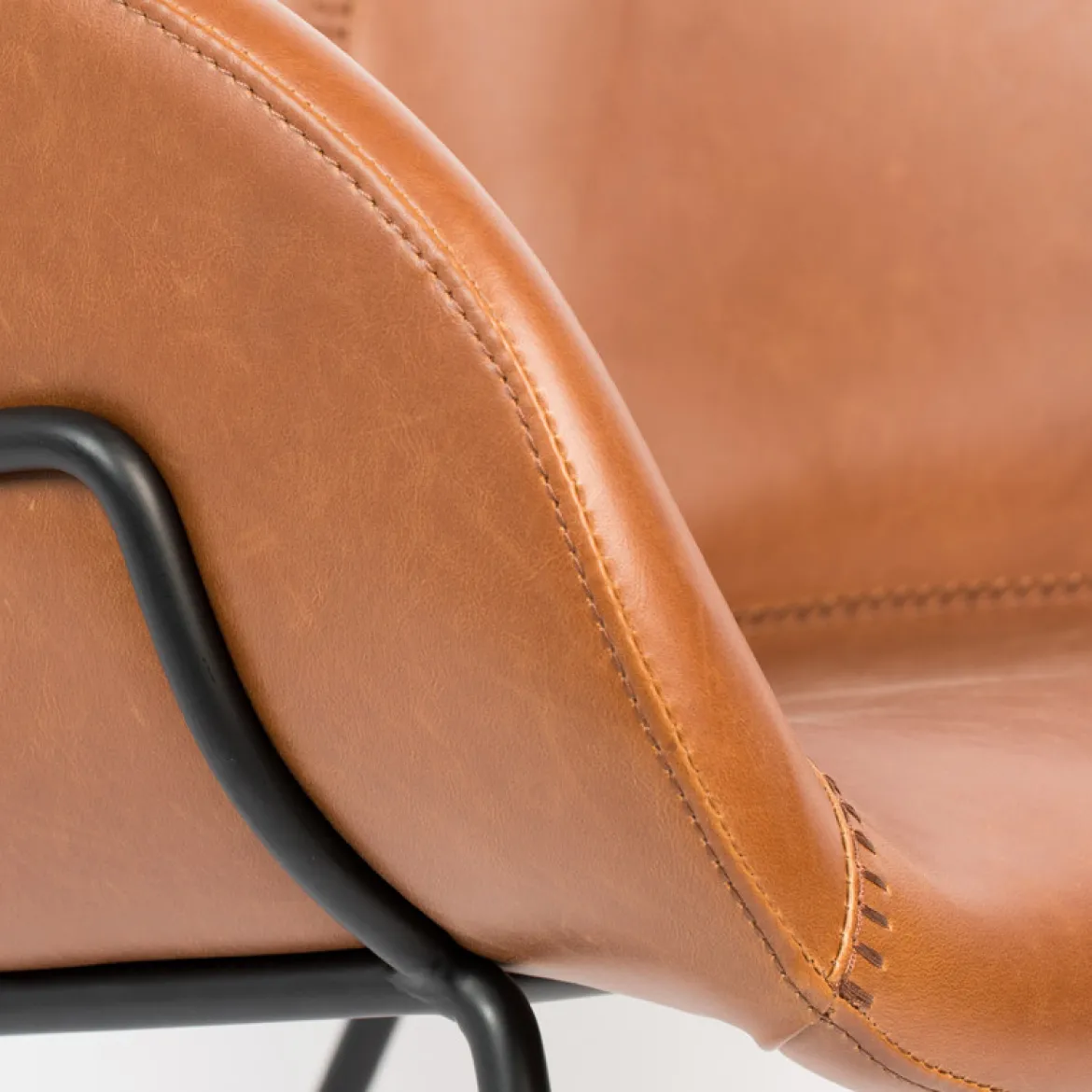 Design fauteuil kuipzitting - Zuiver Feston