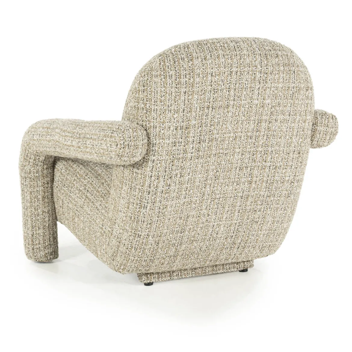 Design fauteuil met stoffen armleuning - Eleonora Monica