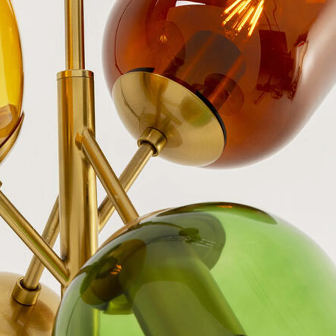 Design hanglamp gekleurd glas - Kare Design Balloon Dance