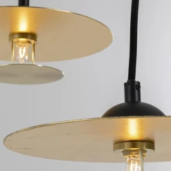 Design hanglamp messing - Kare Design Disc Spiral Cinque