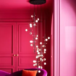 Design hanglamp zwart en messing - Kare Design Trapez