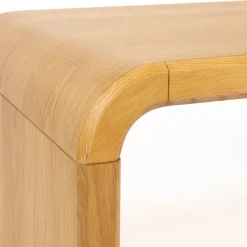 Design koffietafel gebogen eiken - Zuiver Brave