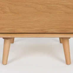 Design ladenkast gebogen hout - Zuiver Rise