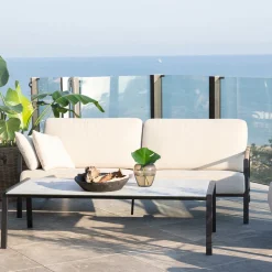 Design loungebank voor buiten - Brafab Lyra