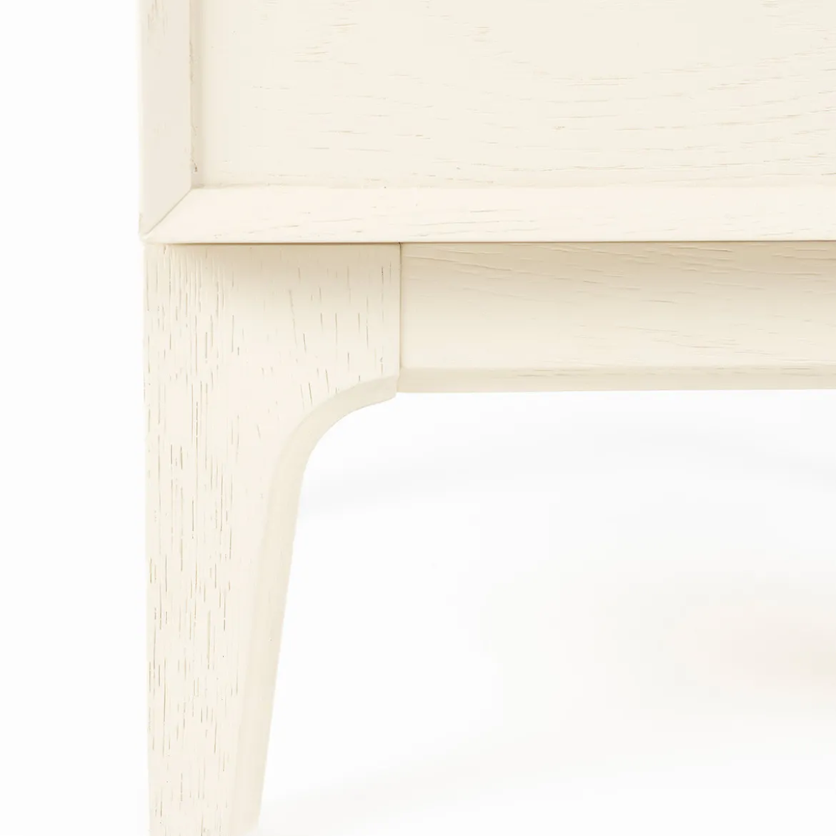 Design nachtkastje beige hout - Zuiver June