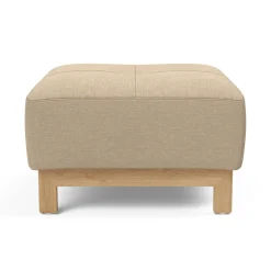 Design poef met eikenhout - Innovation Living Pyxis D.E.L.