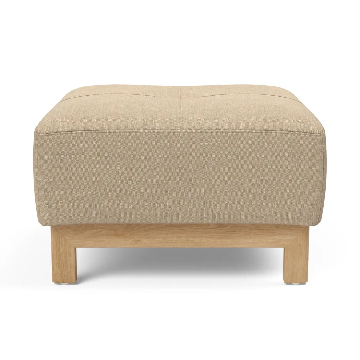 Design poef met eikenhout - Innovation Living Pyxis D.E.L.