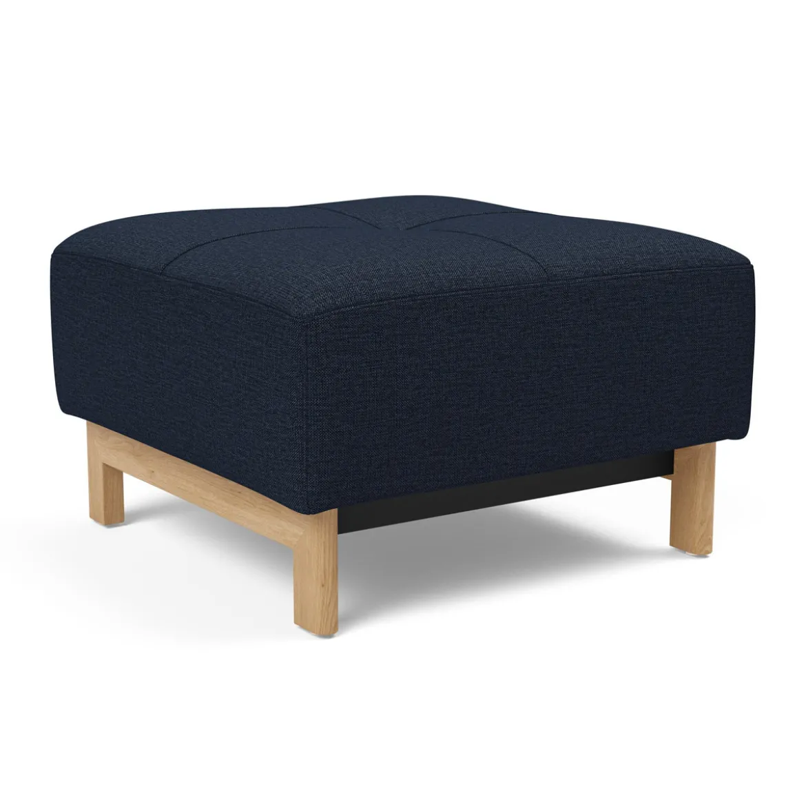 Design poef met eikenhout - Innovation Living Pyxis D.E.L.