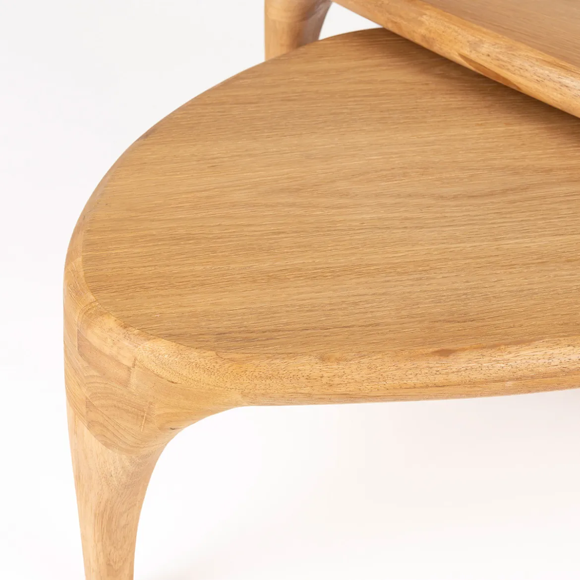 Design salontafel set hout - Zuiver Isla