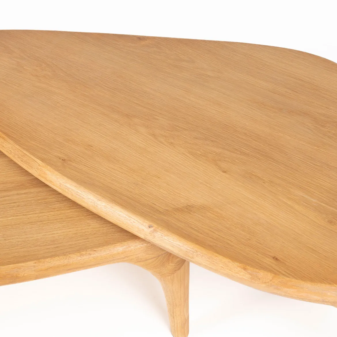 Design salontafel set hout - Zuiver Isla