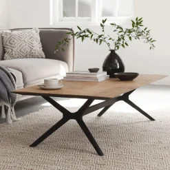 Design salontafel teak rechthoekig - DTP Home Metropole
