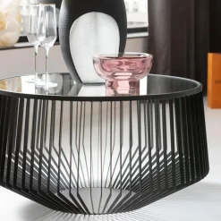 Design salontafel zwart metaal - Kare Design Corinne