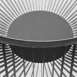 Design salontafel zwart metaal - Kare Design Corinne