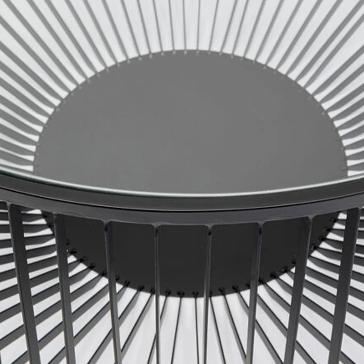 Design salontafel zwart metaal - Kare Design Corinne