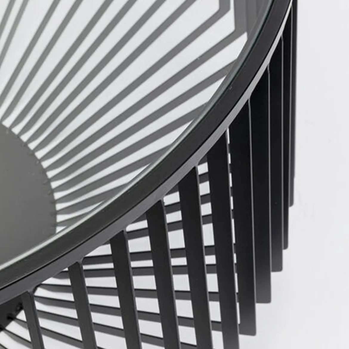 Design salontafel zwart metaal - Kare Design Corinne