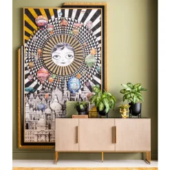 Design schilderij Parijs - Kare Design Framed Picture Balloons