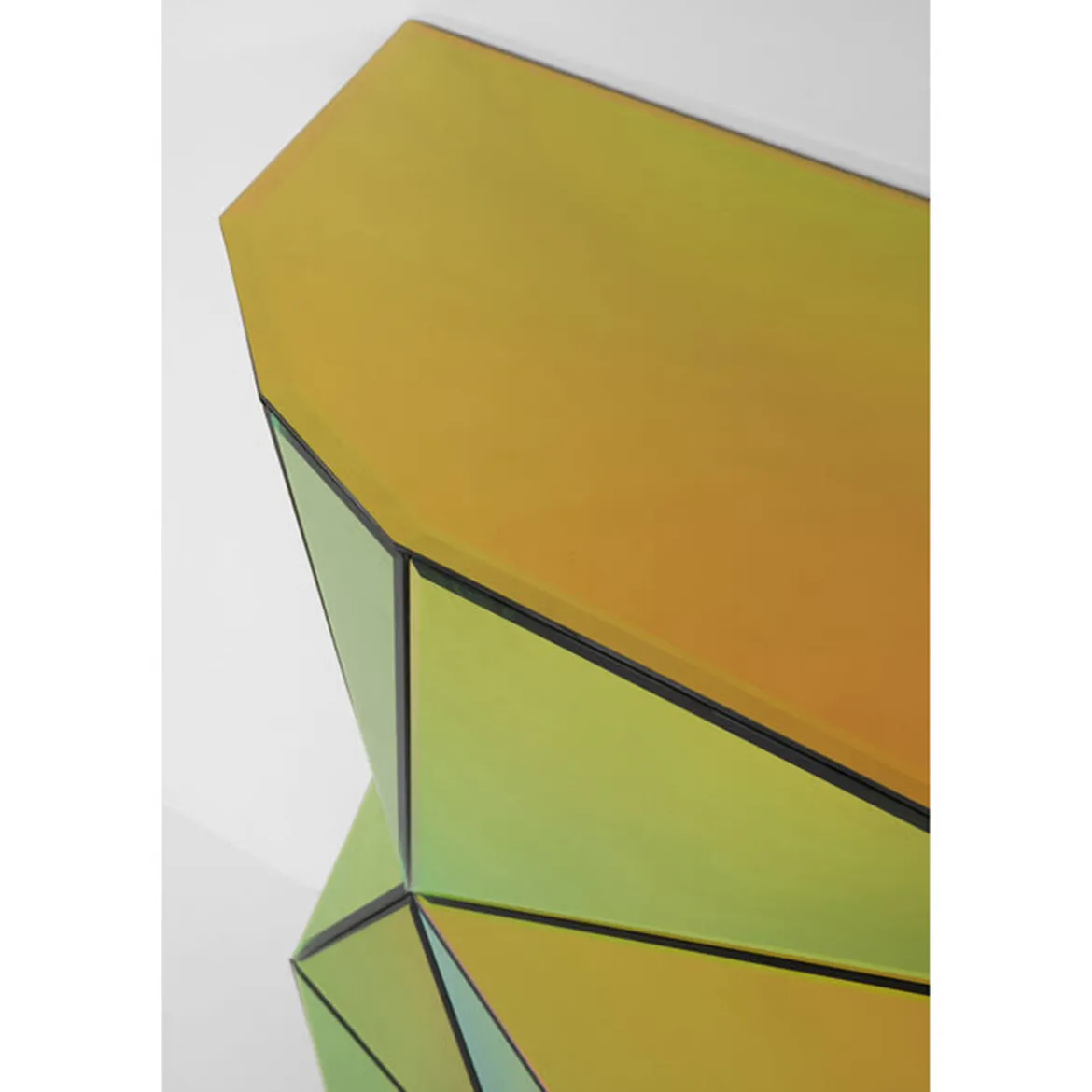 Design sidetable gekleurd glas - Kare Design Prisma Colore