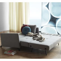 Design slaapbank met armleuning 140 - Innovation Living Cubed 140 Arm