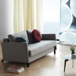 Design slaapbank met armleuning 140 - Innovation Living Cubed 140 Arm