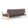 Design slaapbank met eiken armleuningen - Innovation Living Splitback Frej Natural