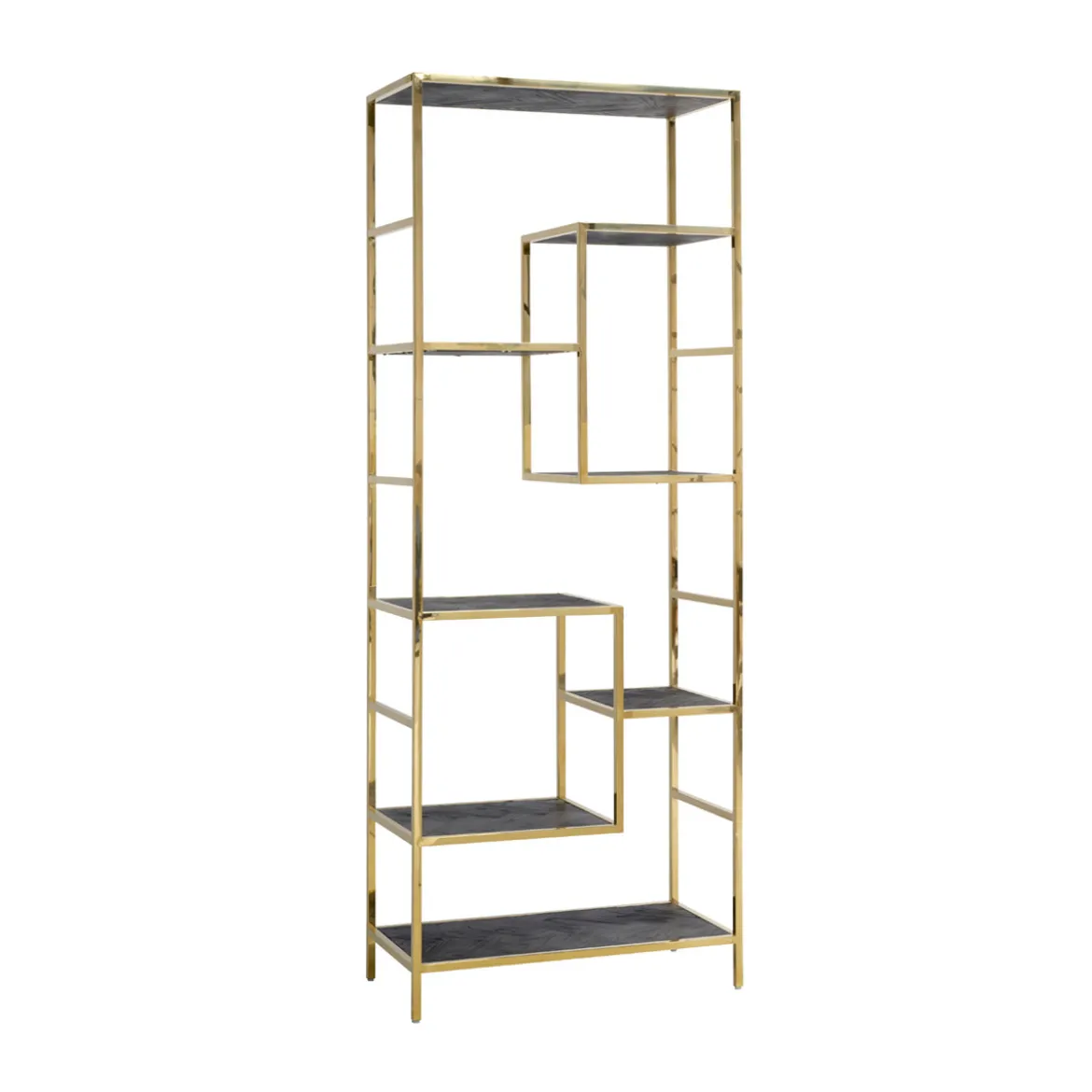 Design stellingkast met visgraat - Richmond Interiors Blackbone