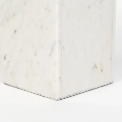 Design tafeltje marmer en zilver - Zuiver Pride
