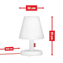 Design tuinlamp met accu LED - Fatboy Edison the Medium connect
