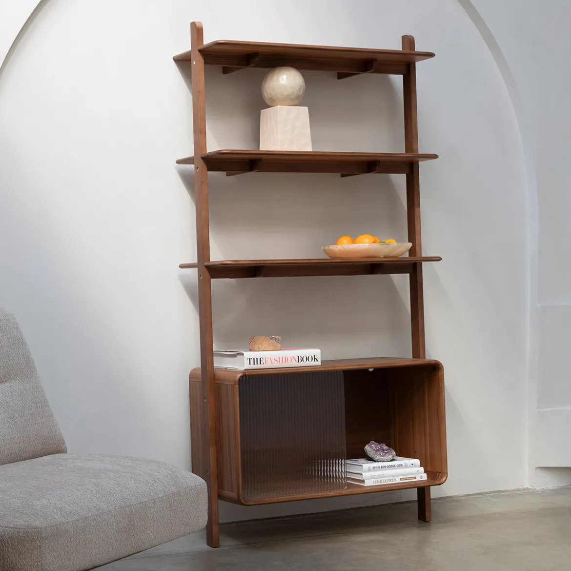 Design wandkast met planken - Zuiver Rise