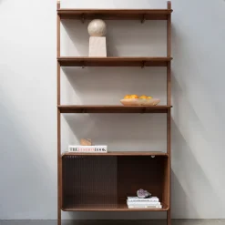 Design wandkast met planken - Zuiver Rise