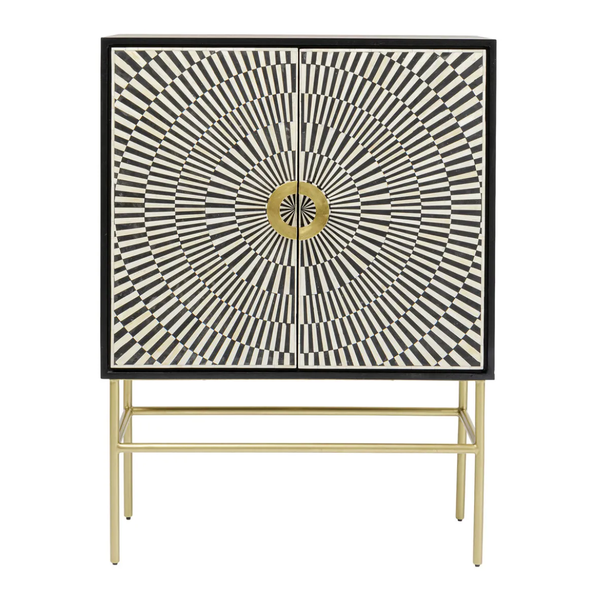 Design wandkast zwart-wit - Kare Design Electro