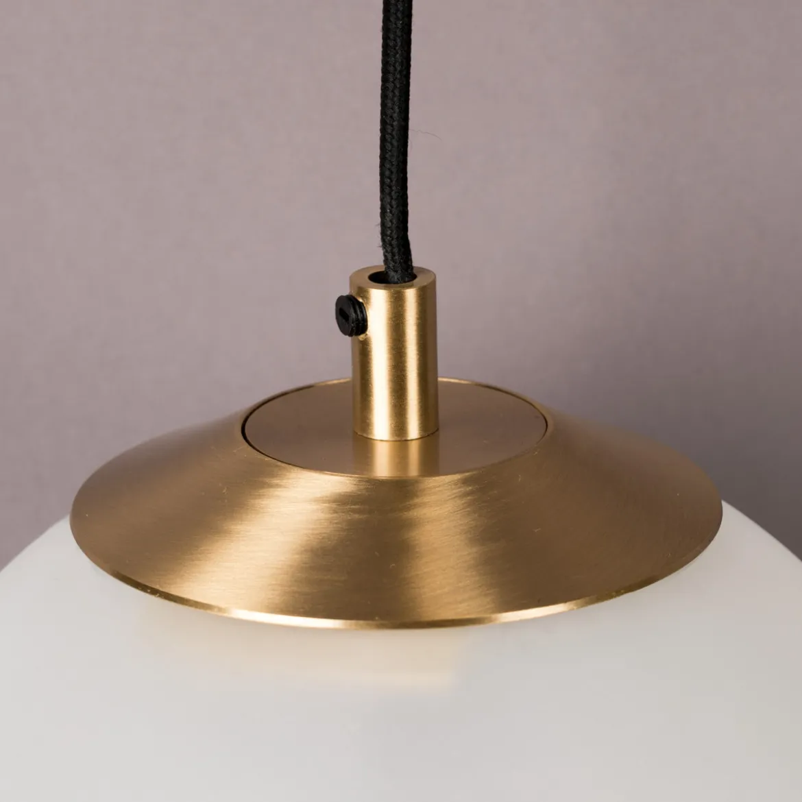 Design wandlamp matglas - Dutchbone Bulan